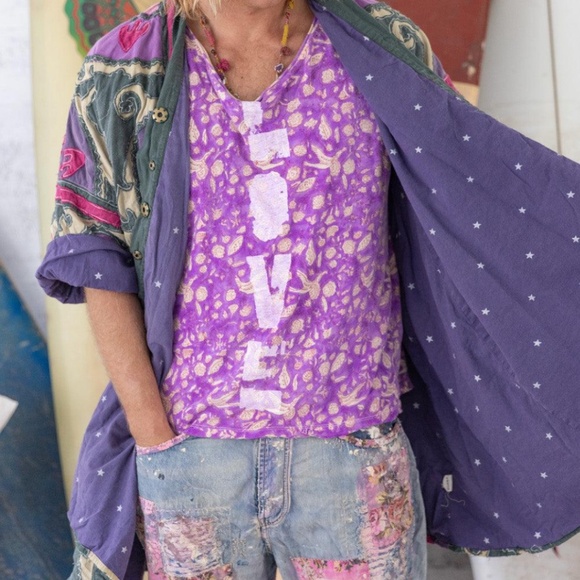 💜APPLIQUE’ HIPPIE COAT💜 - Picture 7 of 7